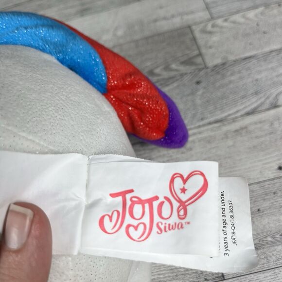 JoJo Siwa Rainbow Unicorn 20" Plush Stuffed Animal Colorful - Picture 10 of 12